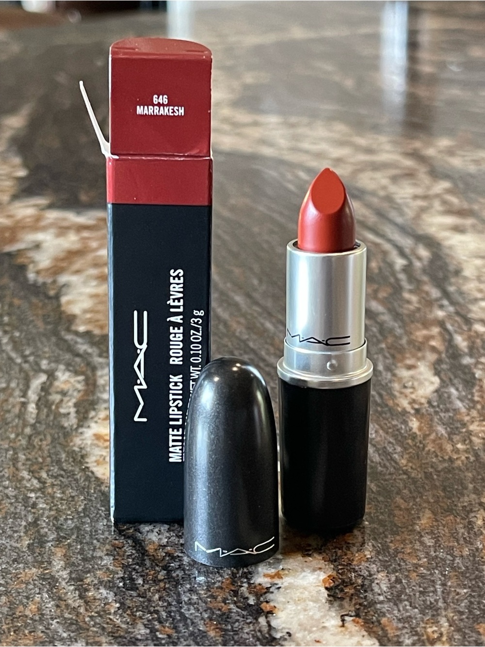 MAC Cosmetics Matte Lipstick - Marrakesh 646 (Red)